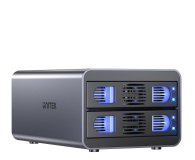 UNITEK Obudowa RAID SATA 2.5"/3.5" - 4 tryby, 40TB, 5Gb/s S1308B01-EU - 1291414 - zdjęcie 4